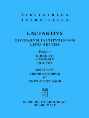 cover image of Liber VII